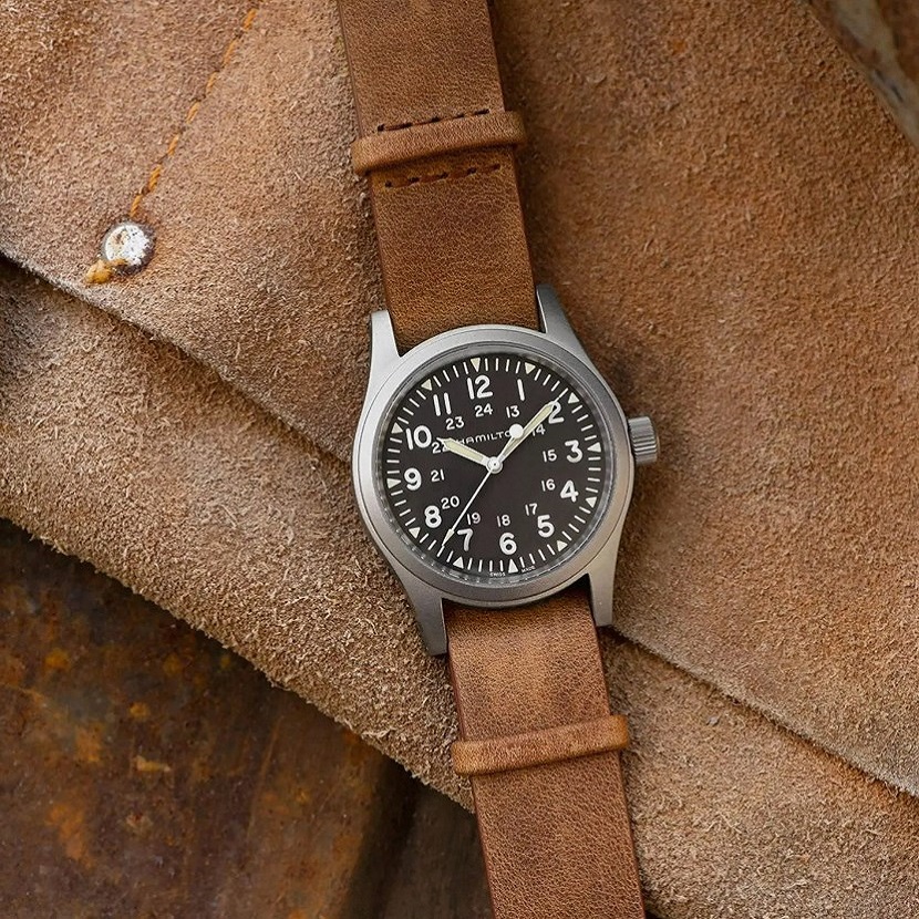 hamilton mechanical field watch