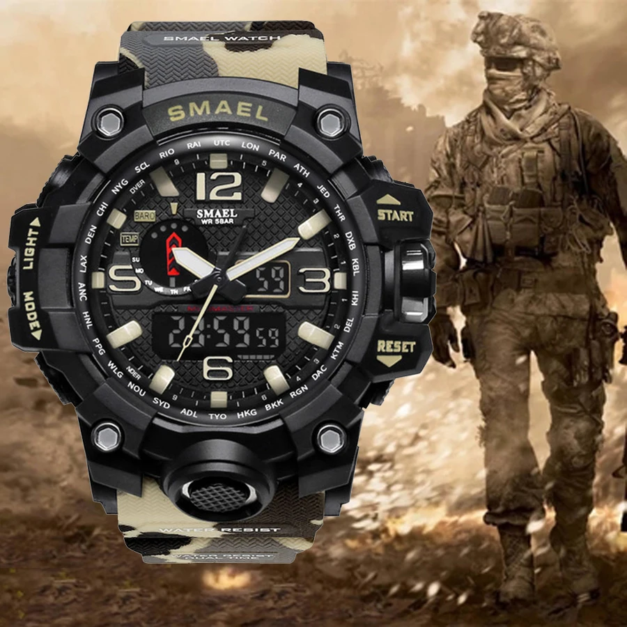 Tactical digital watch