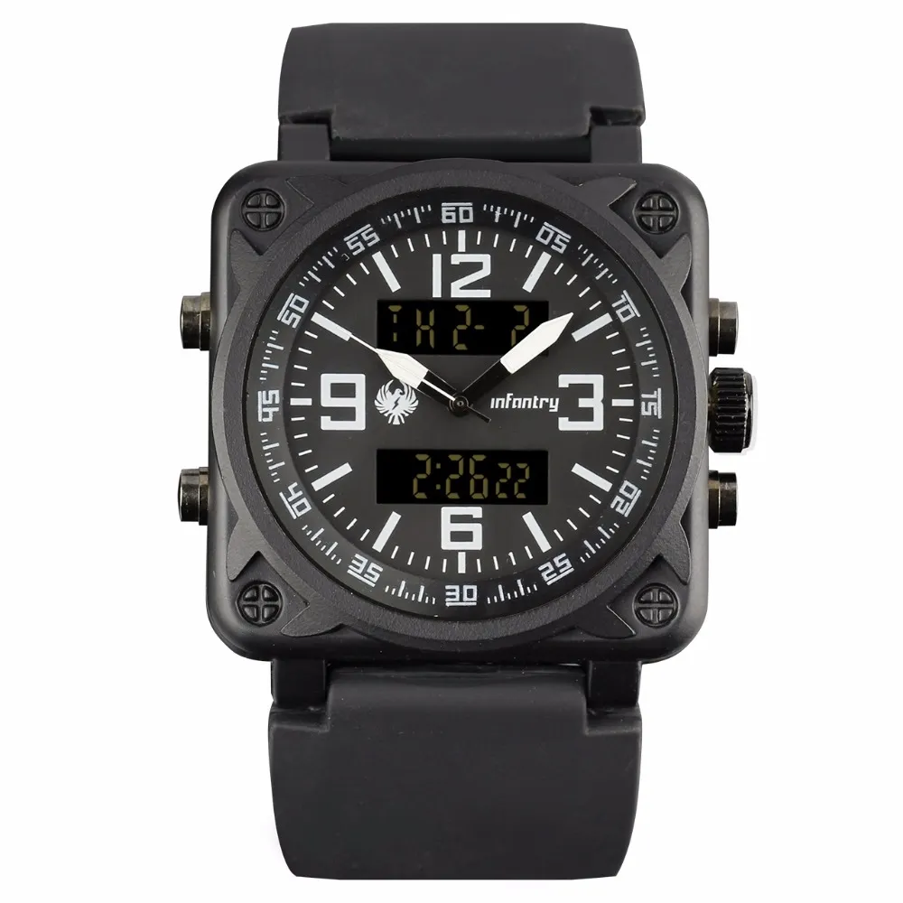 Military digital watch