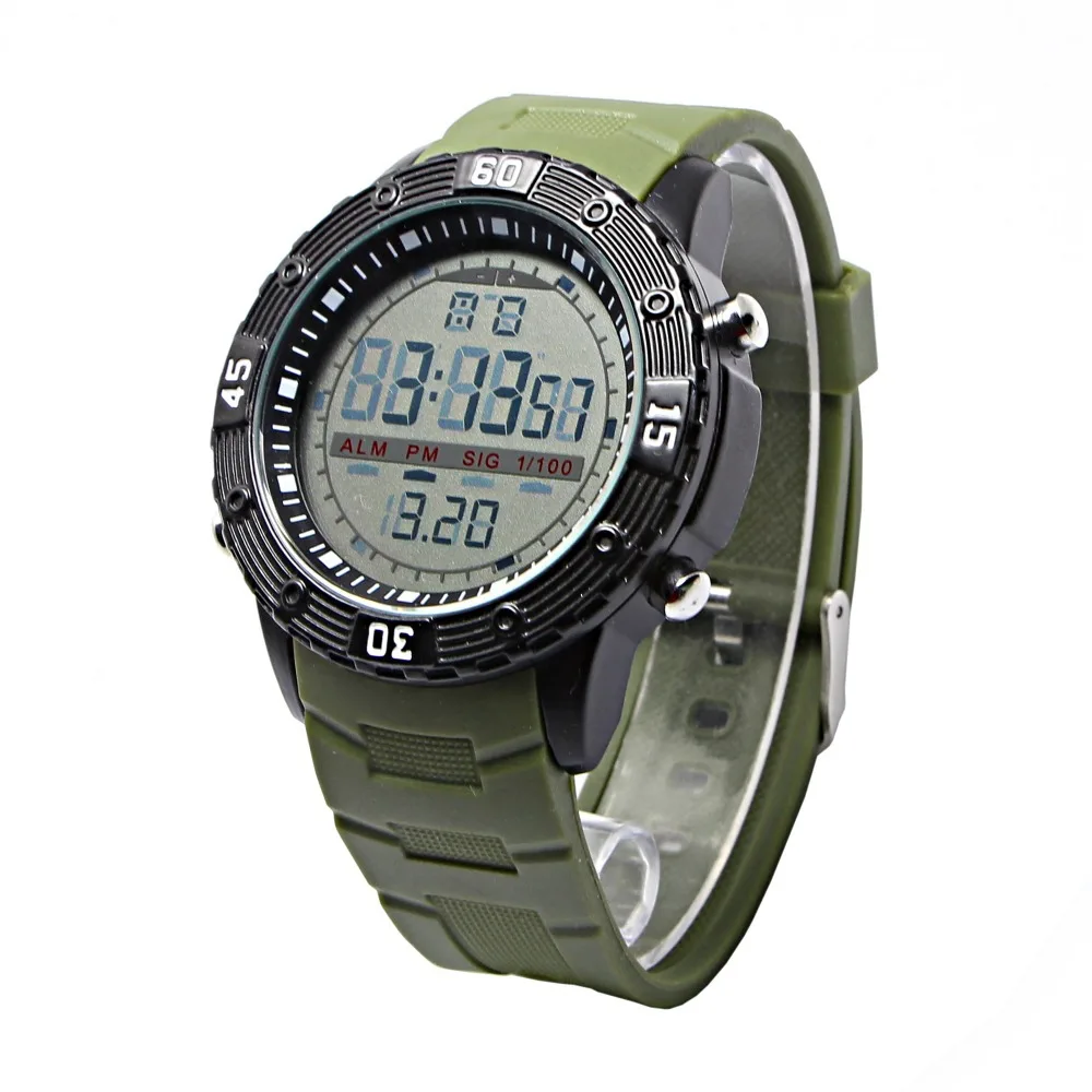 Tactical digital watch