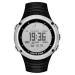 white Digital Watch with Compass