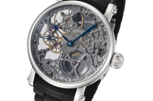 Mechanical skeleton watch