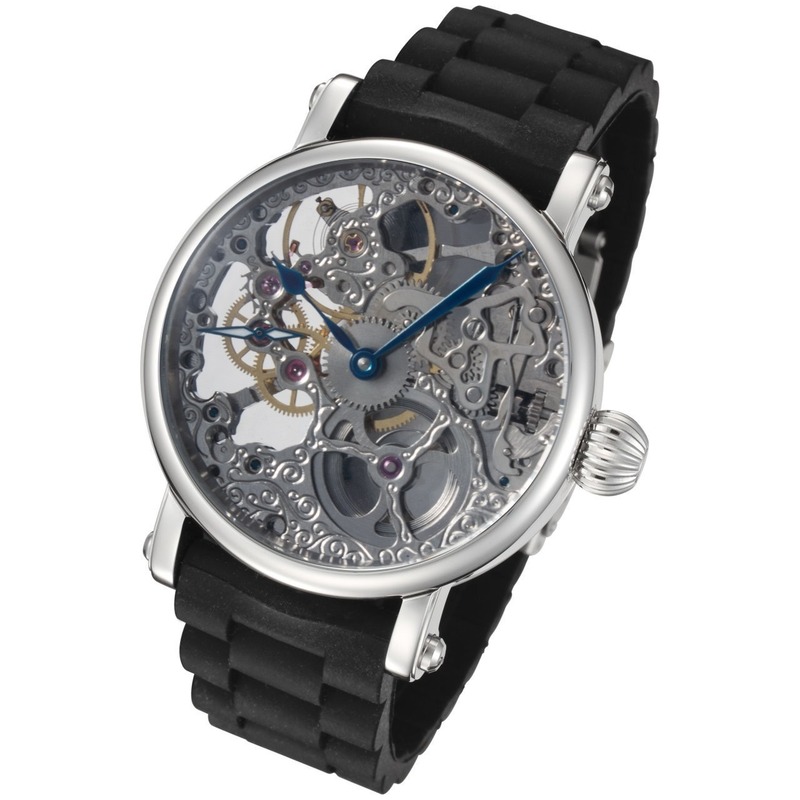 Mechanical skeleton watch