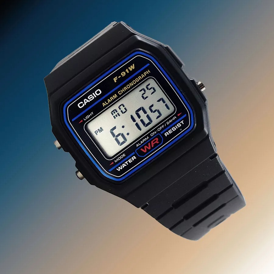 Features of Casio F91W-1