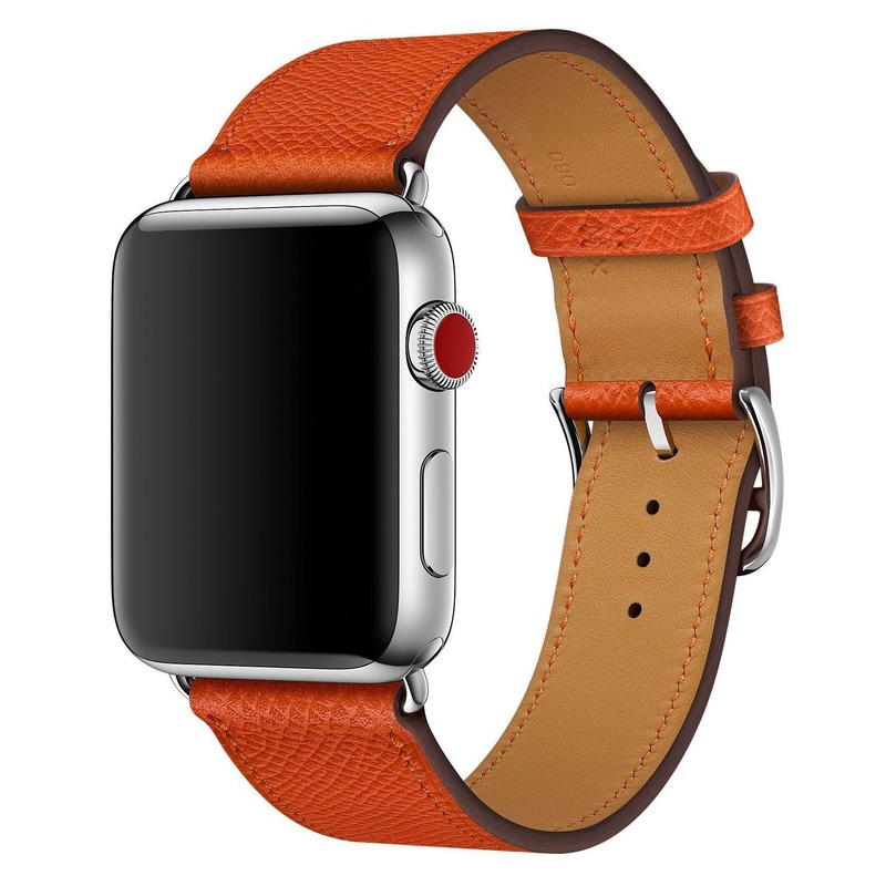 Leather Apple Watch band