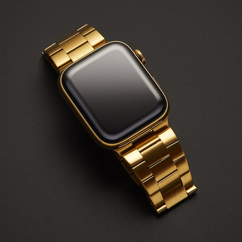 Gold Apple Watch band