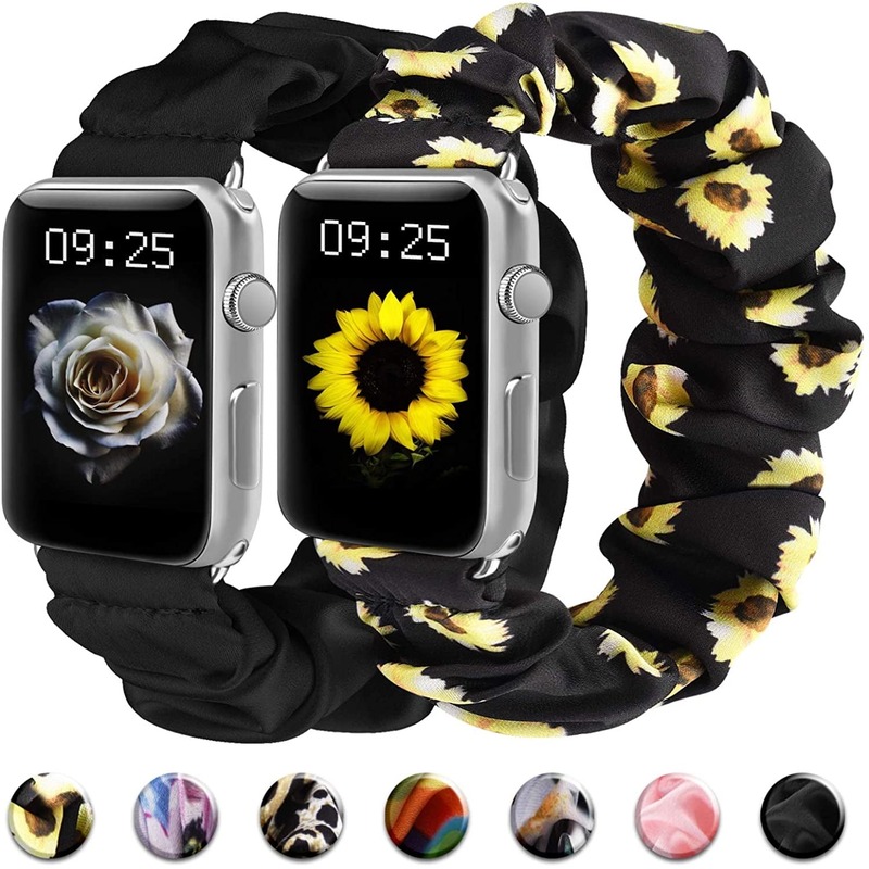 Scrunchie Apple Watch band