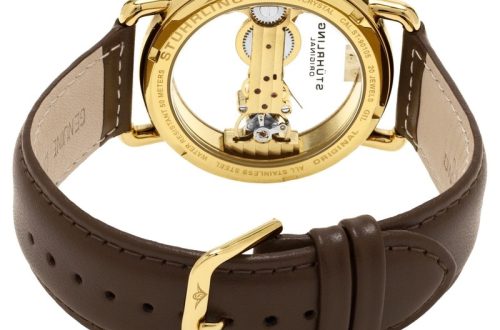 Exposed mechanical watch